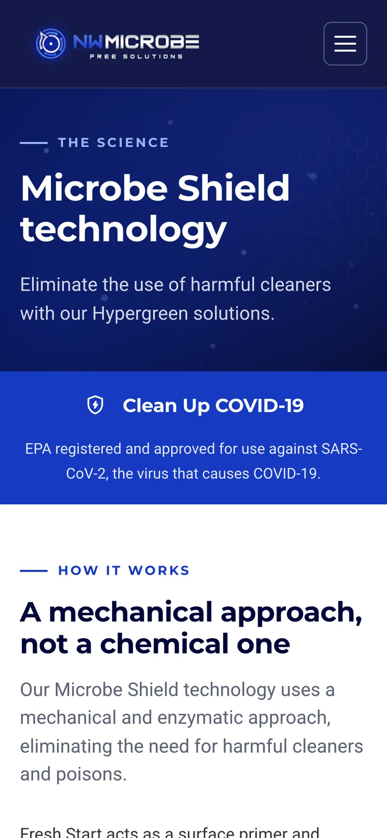 The science page on a phone with the schematic scrolling in its own frame
